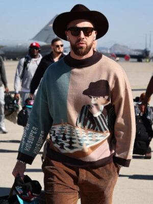 Travis Kelce Chess Sweater