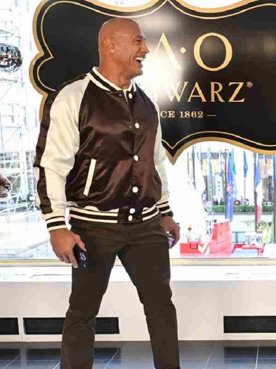 Dwayne Johnson FAO Schwarz Varsity Jacket