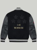 OVO Sotto Sotto Black Varsity Jacket