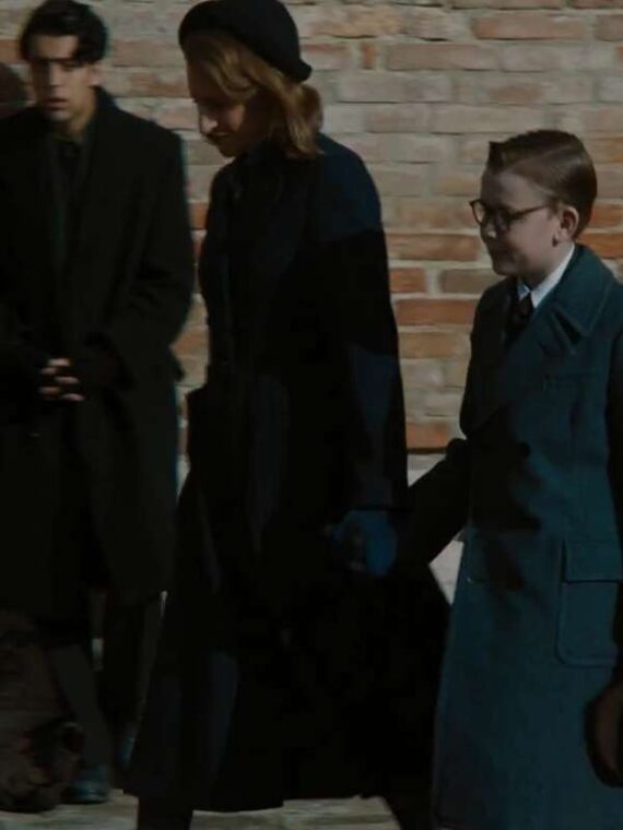A Haunting in Venice 2023 Camille Cottin Black Coat