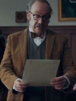 The Holdovers 2023 Paul Giamatti Brown Blazer