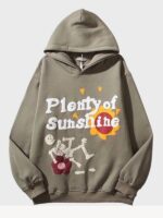 Plenty Of Sunshine Grey Pullover Hoodie