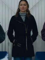 Shoresy S02 Tasya Teles Black Coat