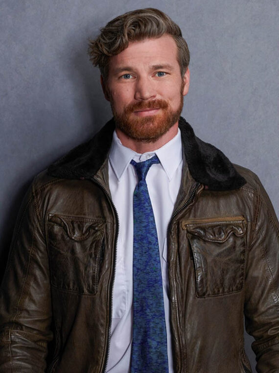 The Naughty Nine 2023 Derek Theler Leather Jacket