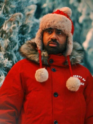 The Santa Clauses S02 Kal Penn Red Hooded Jacke