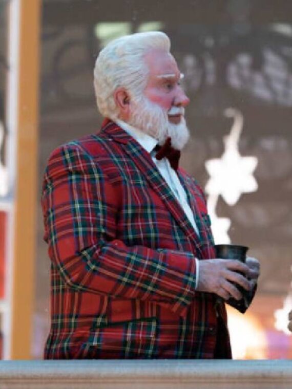The Santa Clauses S02 Tim Allen Red Plaid Suit