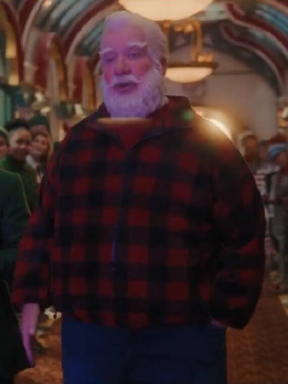 The Santa Clauses S02 Tim Allen Red Plaid Jacket