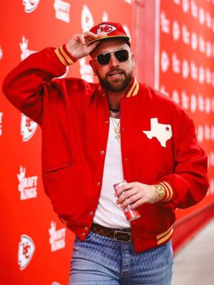 Travis Kelce Dallas Texans Jacket