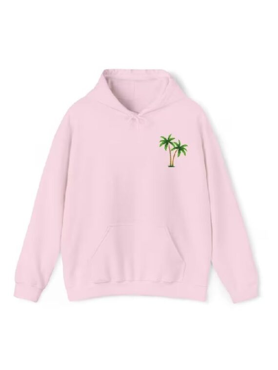 Palm Pink Unisex Hoodie