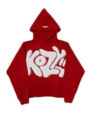 Y2K Red Kozy Hoodie