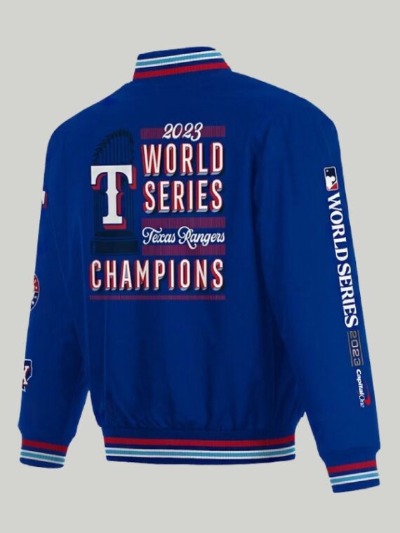 2023 World Series Texas Rangers Champions Jacket