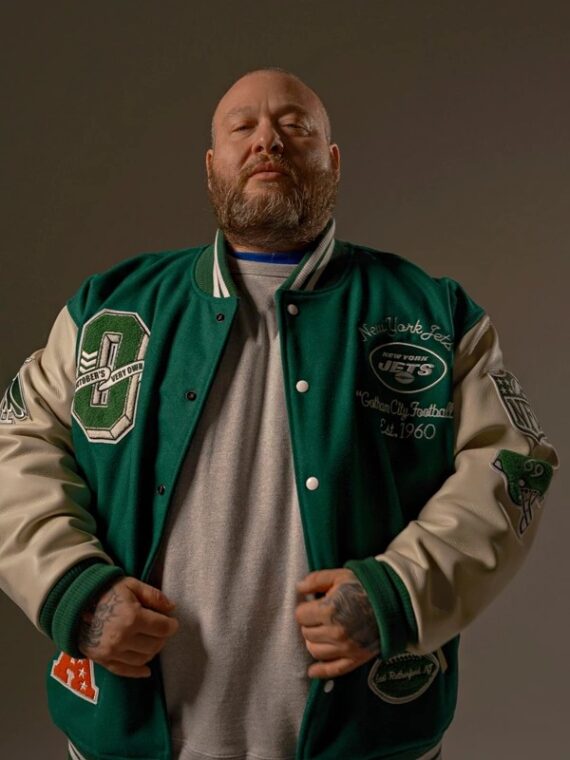 Action Bronson New York Jets OVO Green Jacket