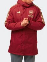 Arsenal Red Parka Jacket