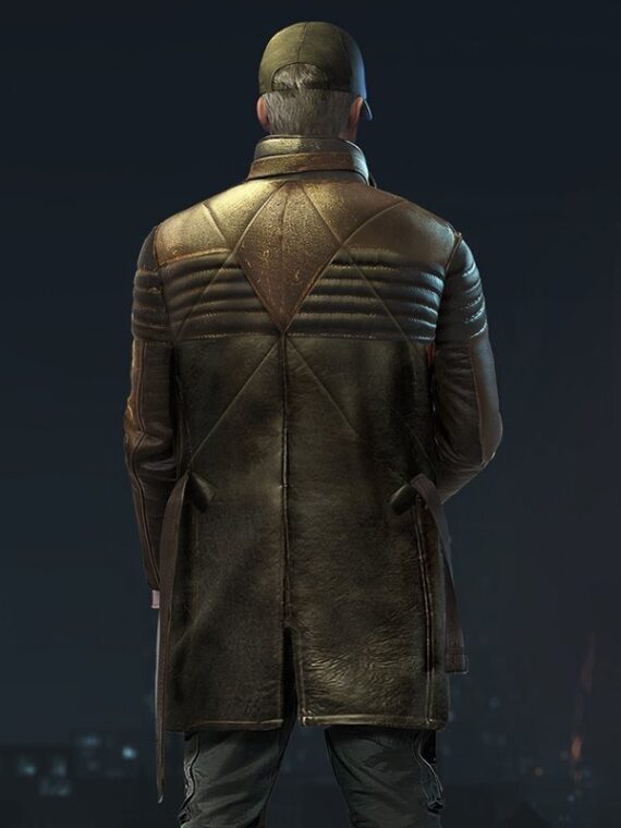 Aiden Pearce Trench Coat