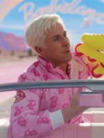 Barbie 2023 Ryan Gosling Pink Tracksuit