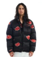 Naruto Akatsuki Puffer Jacket