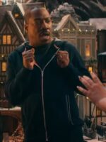 Candy Cane Lane 2023 Eddie Murphy Blue Jacket