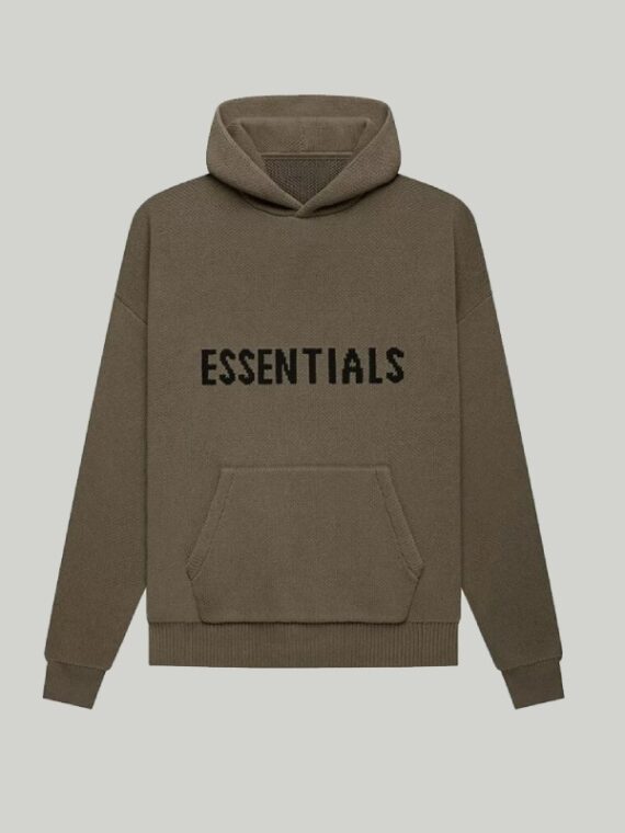 Essential Knit Hoodie