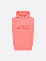 Josh Jacobs Dior Oversized Sleeveless Hooded Sweatshirt