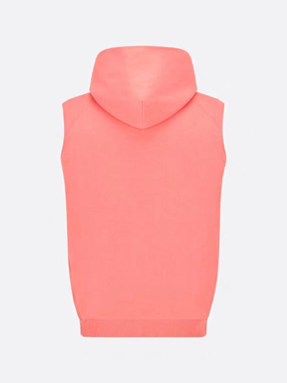 Josh Jacobs Dior Oversized Sleeveless Hooded Sweatshirt