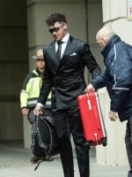 Patrick Mahomes Black Suit