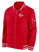 Kansas City Chiefs Sideline Red Bomber Jacket