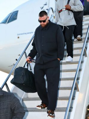 Kansas City Chiefs Travis Kelce Black Suit