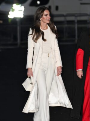 Kate Middleton White Coat