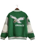 90s Eagles Letterman Jacket