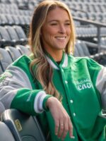 90s Eagles Letterman Jacket