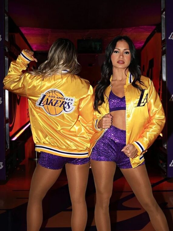 LA Lakers Girls Varsity Jacket