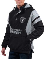 Las Vegas Raiders Home Team Half-Zip Jacket