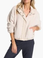 Virgin River S05 Sarah Dugdale White Teddy Jacket