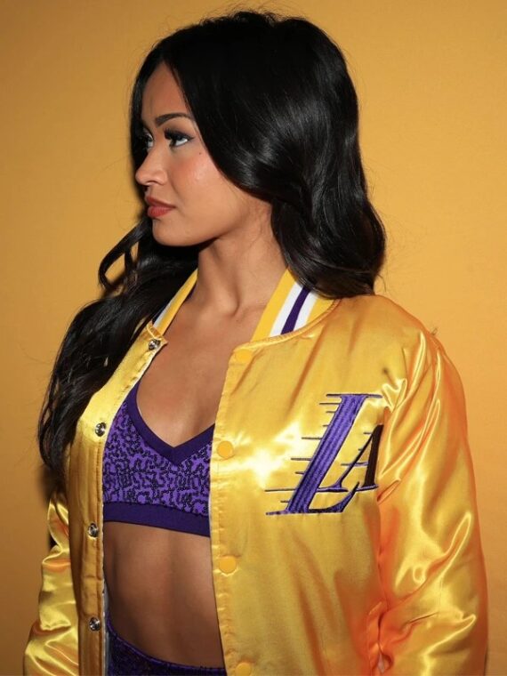 LA Lakers Girls Varsity Jacket