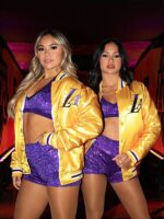 LA Lakers Girls Varsity Jacket