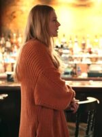 Virgin River S05 Alexandra Breckenridge Orange Oversized Cardigan