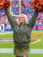 Denver Broncos Cheerleaders Bomber Jacket