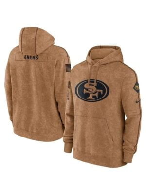 SF 49ers Salute To Service Club Hoodie