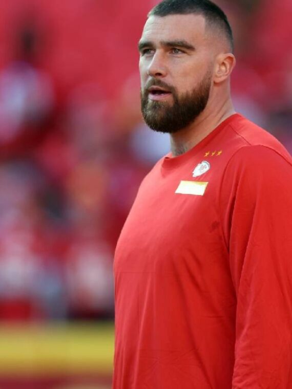 Travis Kelce Kansas City Chiefs Red Jersey