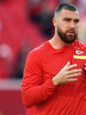 Travis Kelce Kansas City Chiefs Red Jersey