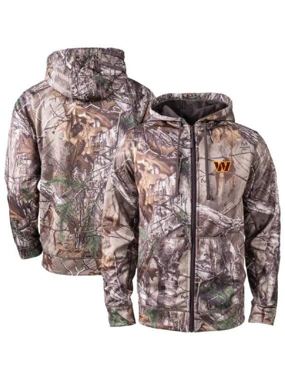 Washington Commanders Camo Hoodie