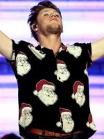 Niall Horan Santa Claus Printed Shirt