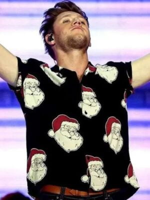 Niall Horan Santa Claus Printed Shirt