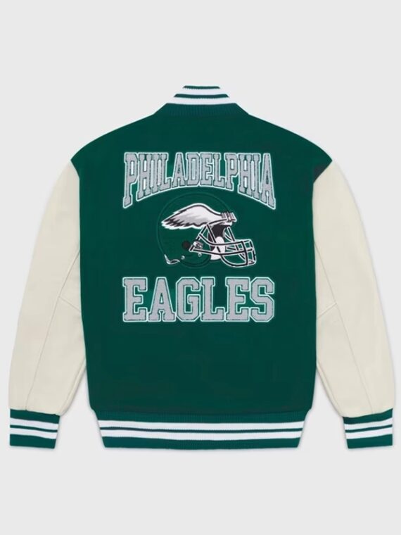 Philadelphia Eagles OVO Green Jacket