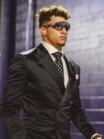 Patrick Mahomes Black Suit