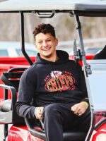 Patrick Mahomes KC Chiefs Black Hoodie