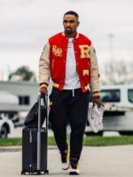 Philadelphia Eagles Jalen Hurts Varsity Jacket