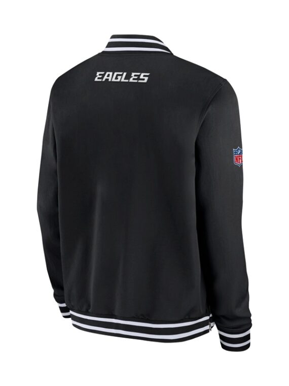 Philadelphia Eagles Sideline Coach Bomber Jacket