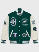 Philadelphia Eagles OVO Green Jacket