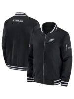Philadelphia Eagles Sideline Coach Bomber Jacket